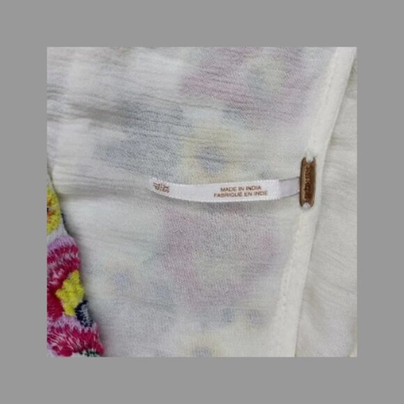 Free People Spell On You Embroidered Mini Dress Size XS - Picture 10 of 10